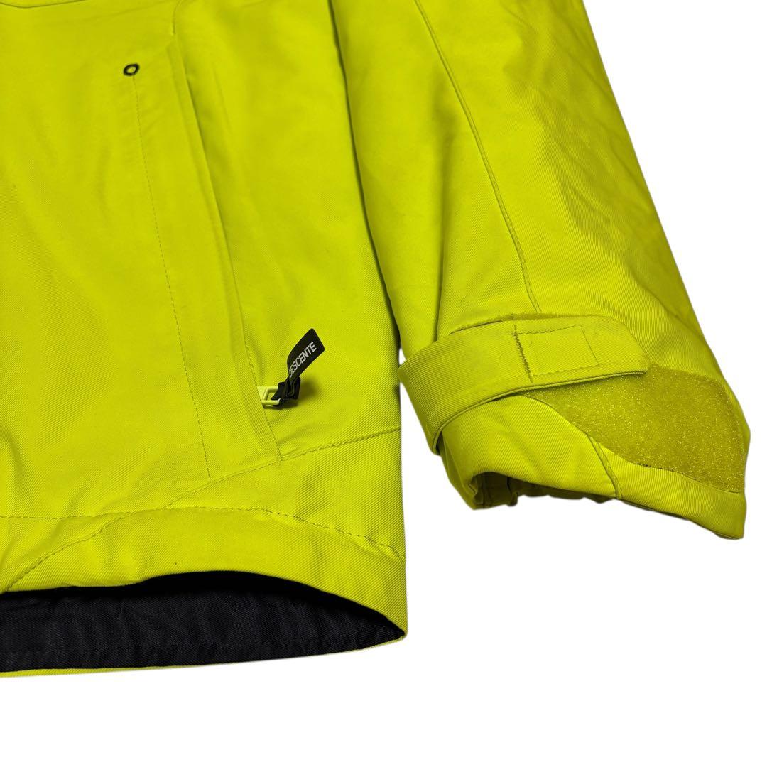 DESCENTE デサント スキーウェア スノボウェア イエロー 黄色　フード