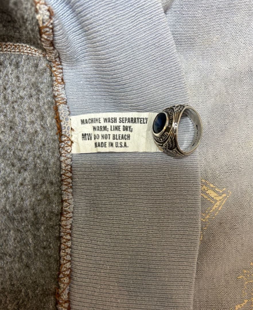U.S. ARMY フェード パーカー 50s~60s フロッキー 4本針 us
