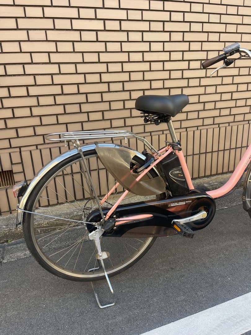 8.9ahパナソニック中古電動アシスト自転車26インチ