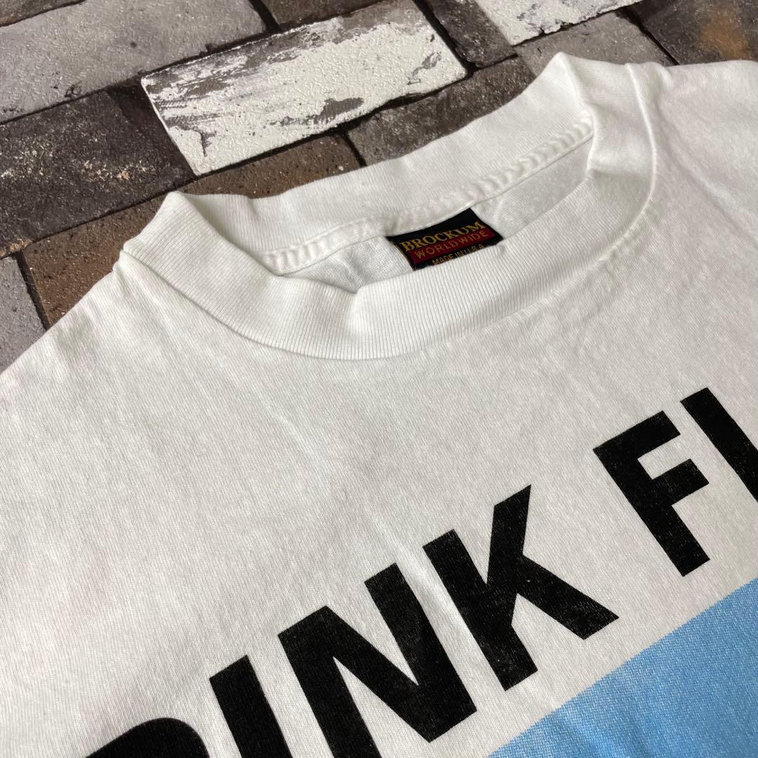 PINK FLOYD ピンク・フロイド 牛 S/S バンドTEE 白 XL