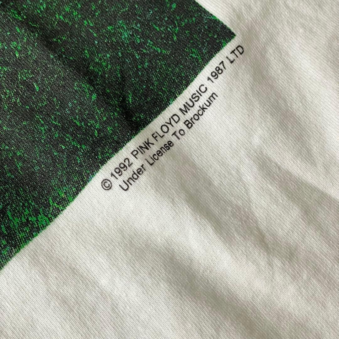 PINK FLOYD ピンク・フロイド 牛 S/S バンドTEE 白 XL