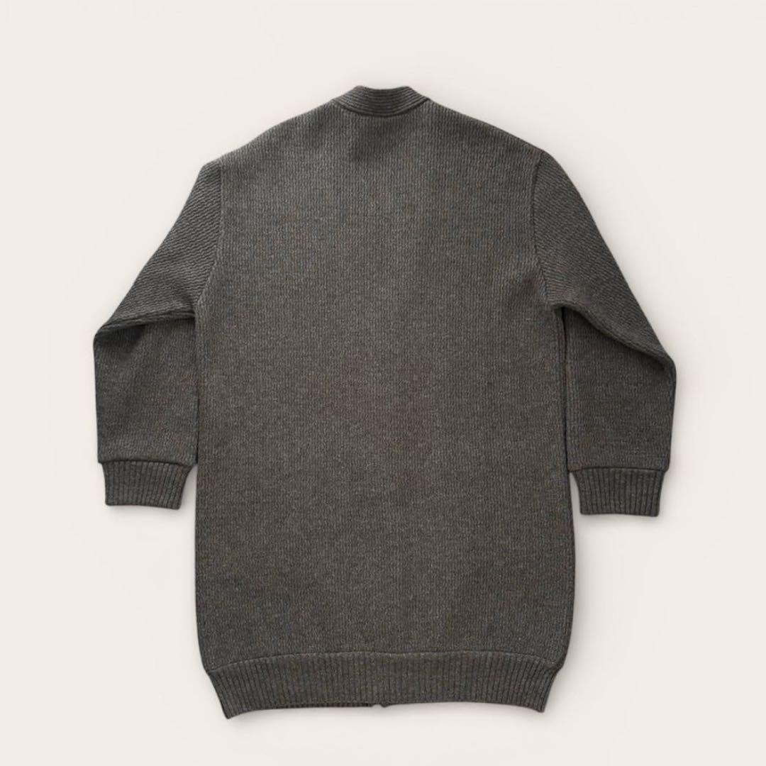 RAM WOOL HEAVY LONG CARDIGAN .14【MOCHA】
