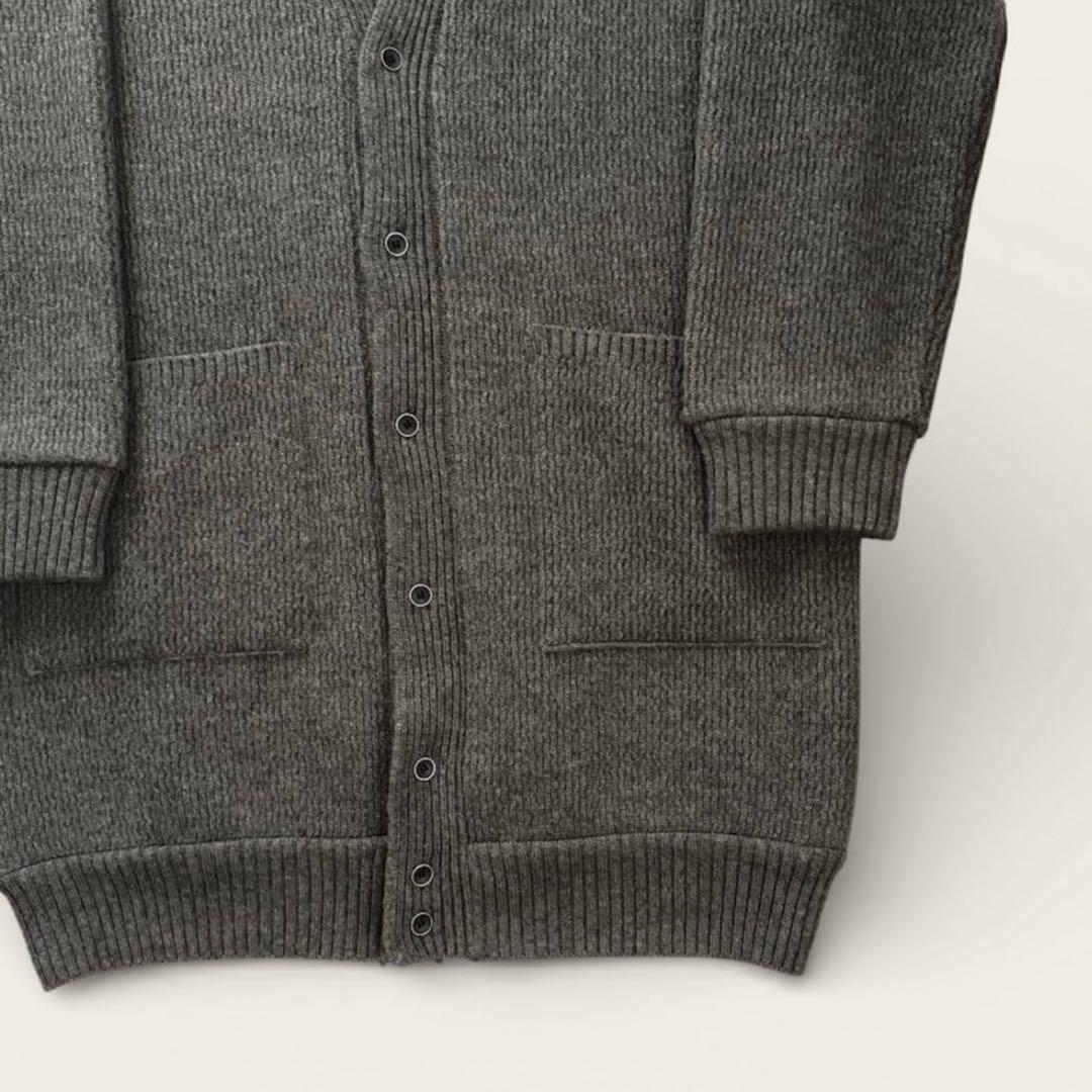 RAM WOOL HEAVY LONG CARDIGAN .14【MOCHA】