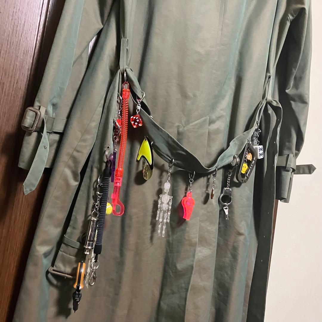 T*T様 超激レア Doublet 18AW トレンチコート キーホルダー 玉虫