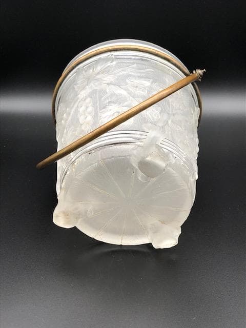 稀少 OLD BACCARAT オールドバカラ 葡萄のアイスペール 氷入れ