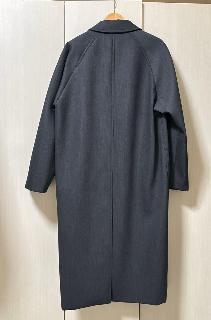 ジャケット・アウター AURALEE SPONGEWOOLTWILLSOUTIENCOLLARCOAT