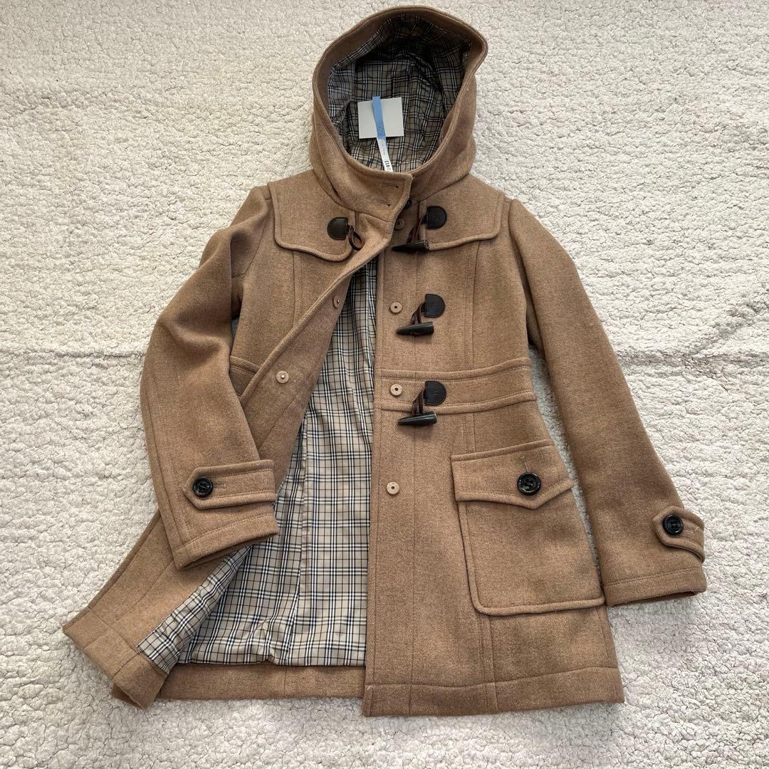 BURBERRY BLUE LABEL バーバリー ダッフルコート 38