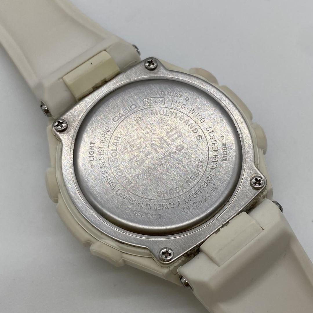 【美品】⭐️CASIO 腕時計 BABY-G MSG-W100 電波ソーラー