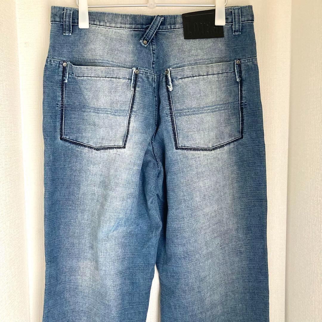LOT29　極太バギーデニムパンツ　ルーニーテューンズ　ストリート　Y2K　3L