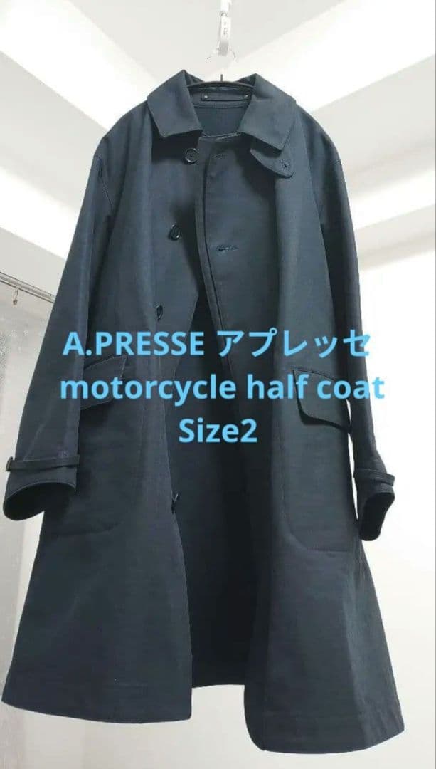 ジャケット・アウター A.PRESSE motorcycle half coat
