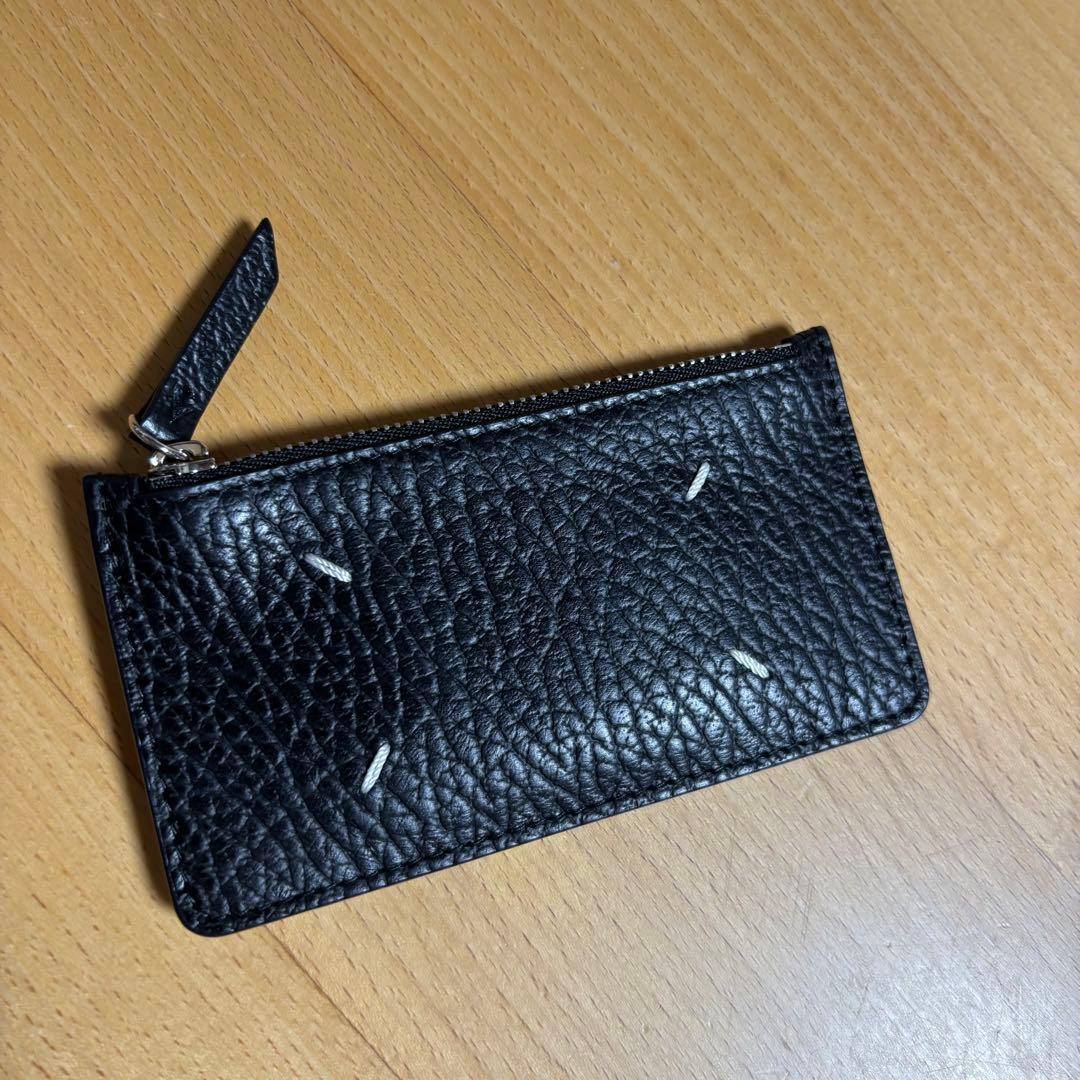 【美品】Margiela メゾン マルジェラ 4ステッチ レザー ケース黒