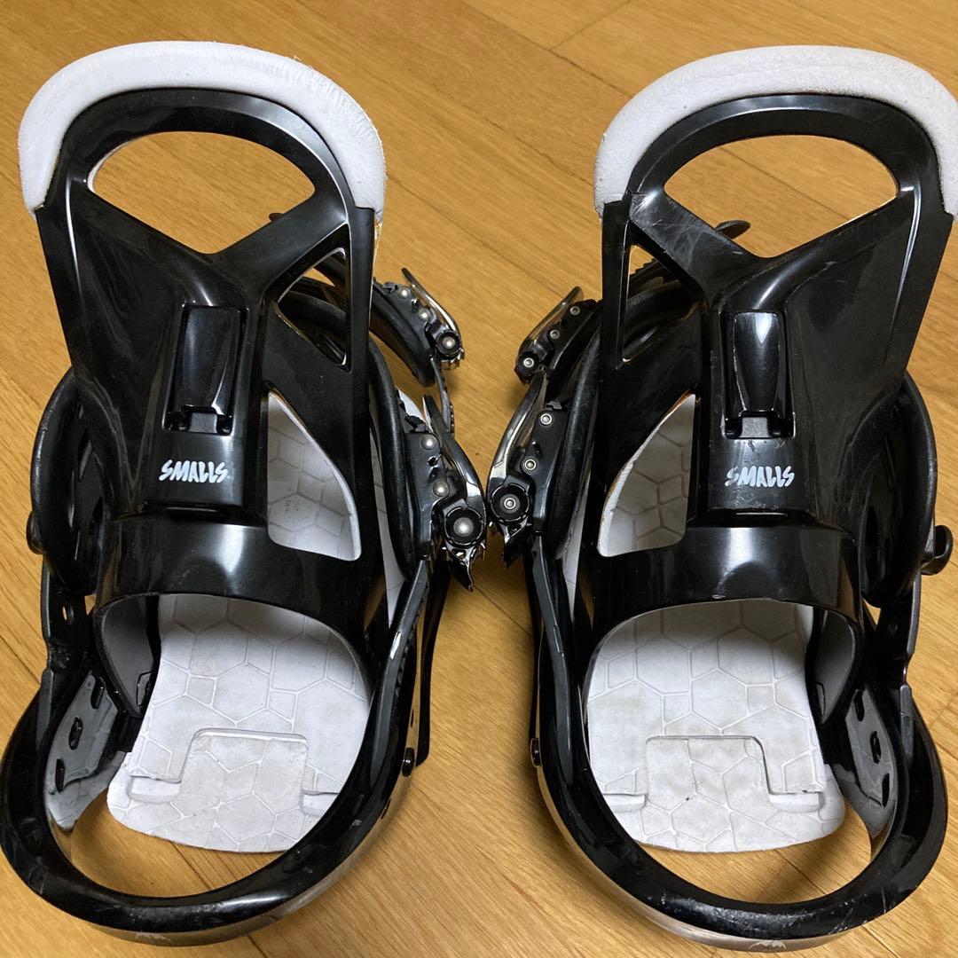BURTON ビンディング CUSTOM SMALLS 　ブラックホワイト