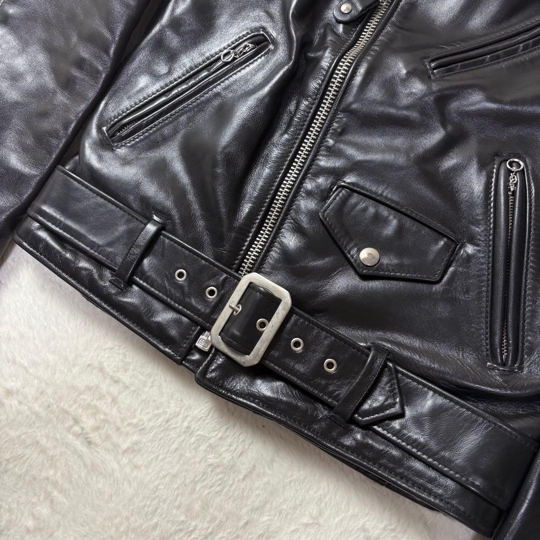 美品 馬革 ワンスター schott 613uht ライダースジャケット USA