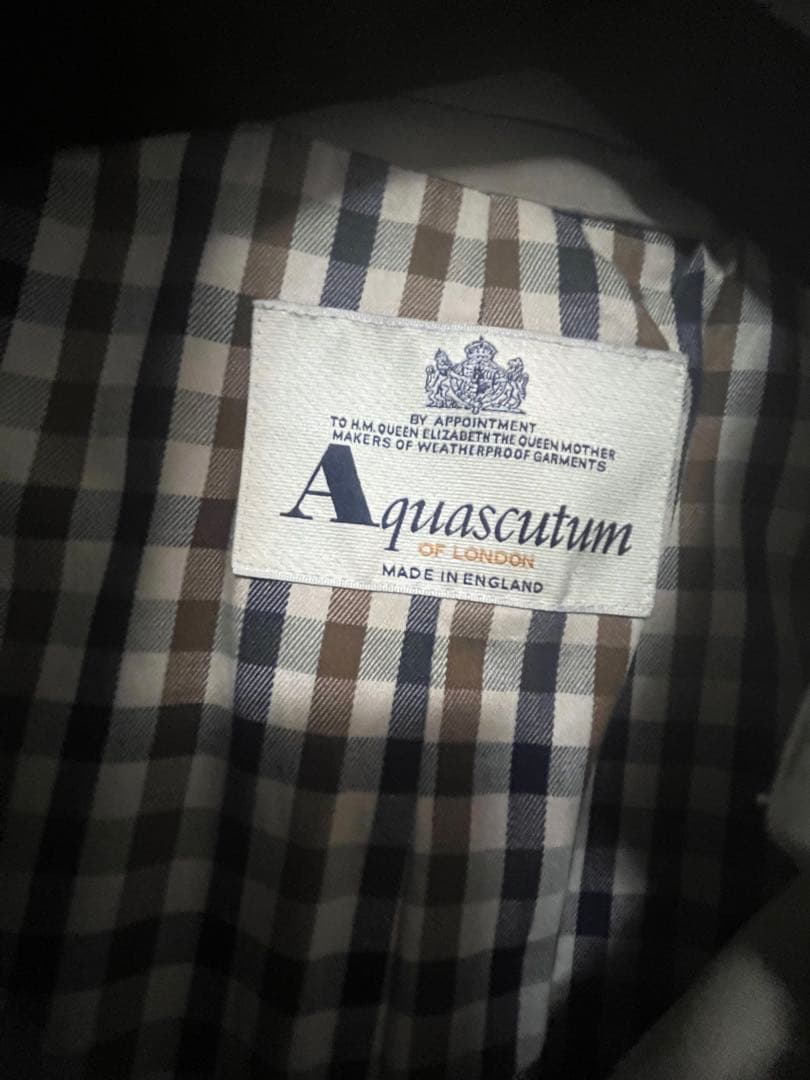 Aquascutum メンズ　トレンチコート