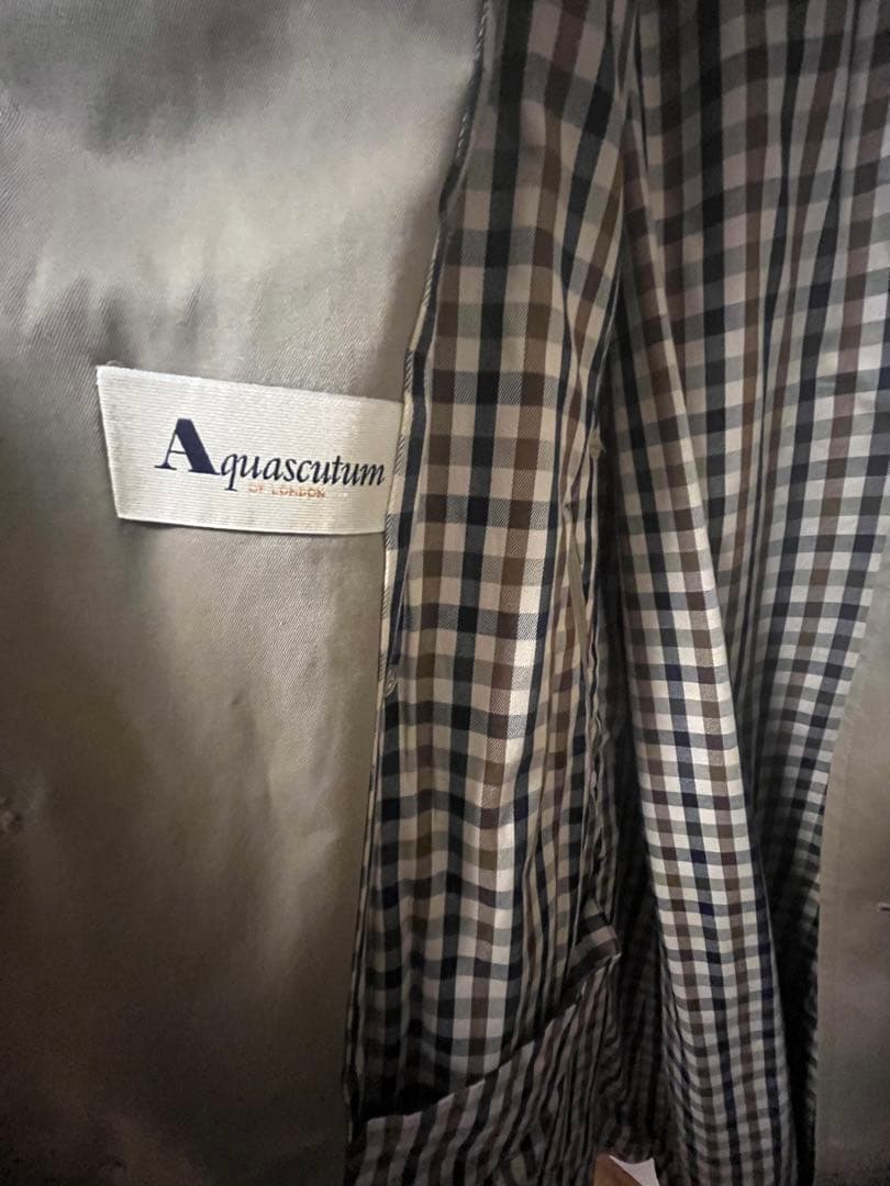 Aquascutum メンズ　トレンチコート