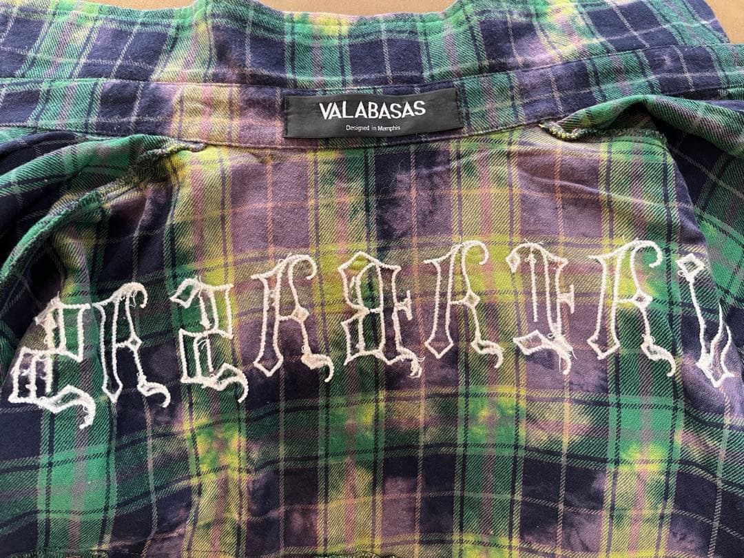 VALABASAS バラバサス ネルシャツ