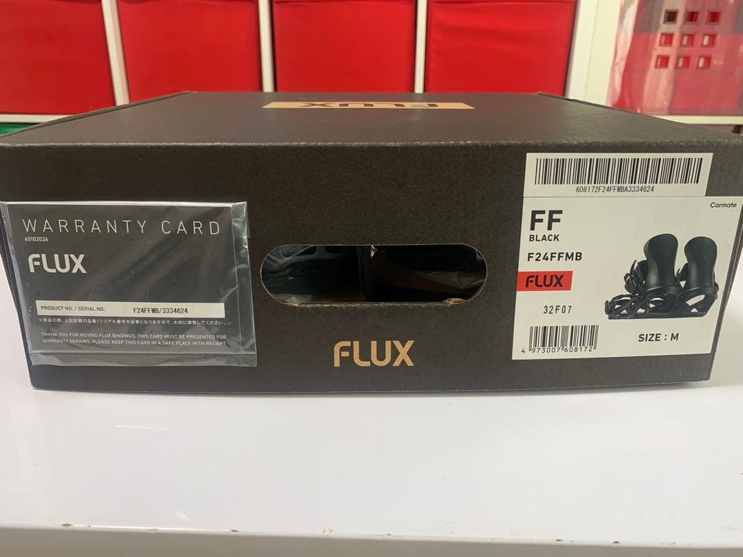 【新品未使用】店舗販売限定品　FLUX ビンディング　FFフリーフット　ブラック