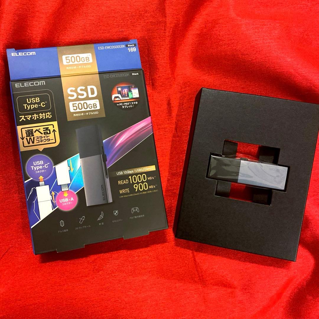 g*n様 【新品】ELECOM USB Type-C SSD500GB