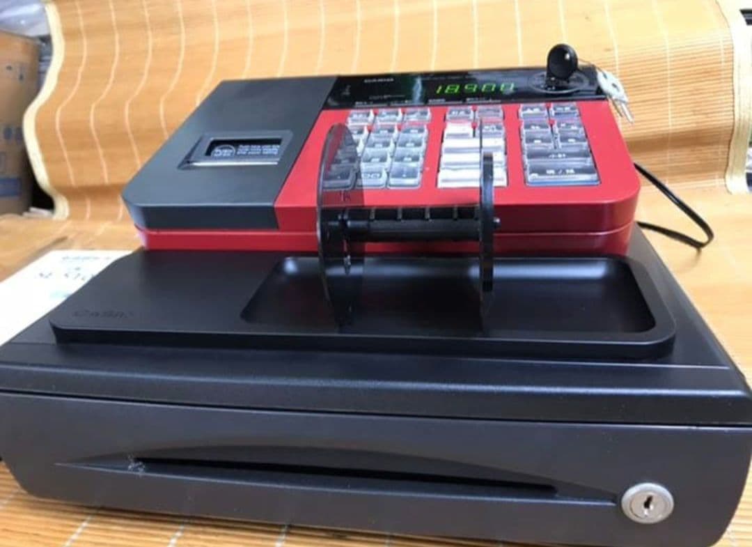 カシオレジスター　SE-S10中古です　希少カラー　030226