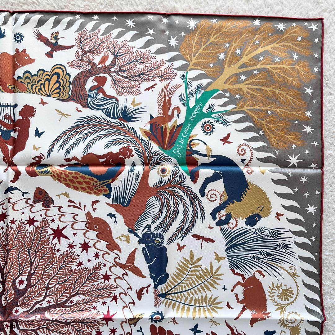 新品未使用✨HERMES スカーフ ダブルフェイス オルフェウスの魅力に誘われて