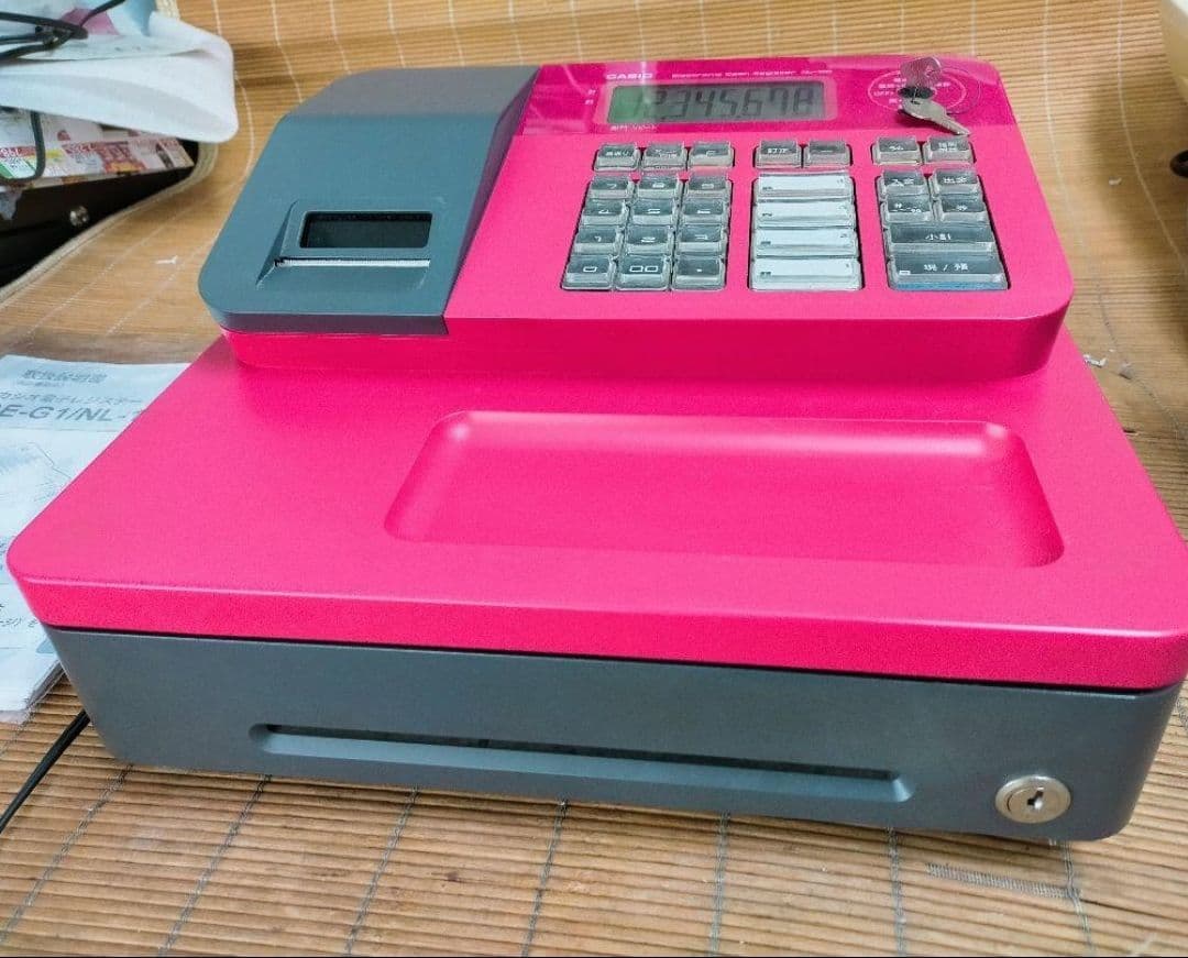 カシオレジスター　NL-100　コンパクト　人気機種　感熱紙　110888