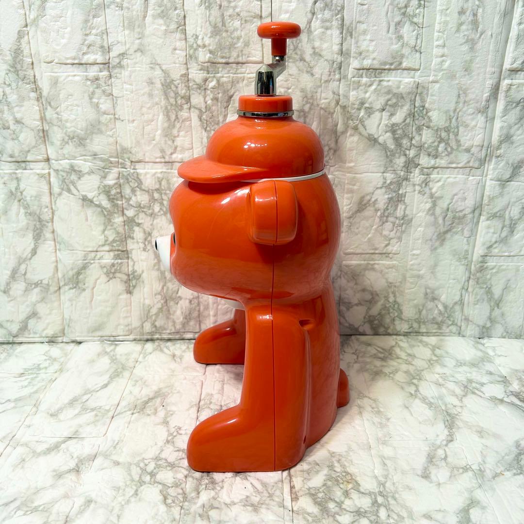 【極美品】タイガー かき氷 きょろちゃん ABF-F100 オレンジ 復刻版