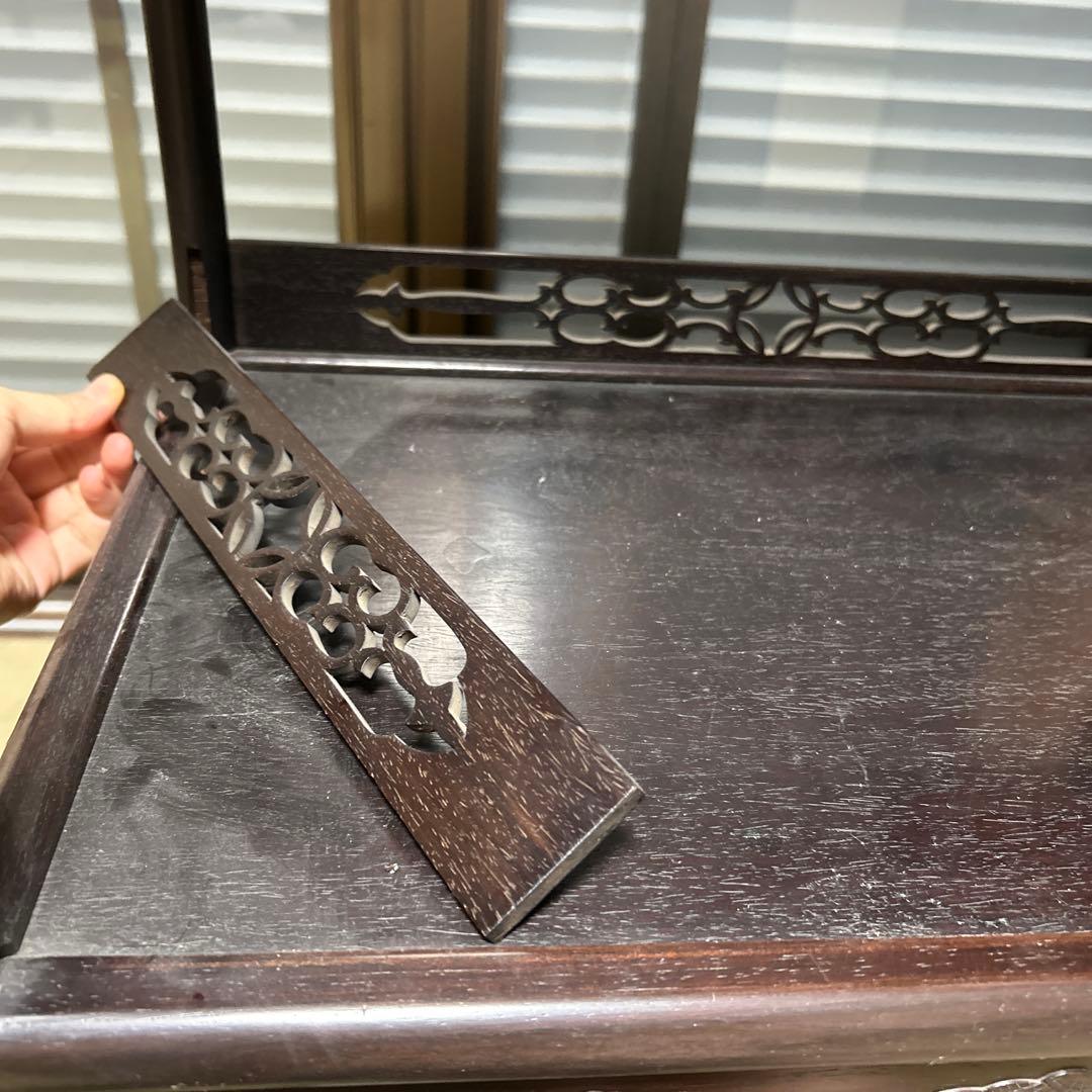 黒檀　棚