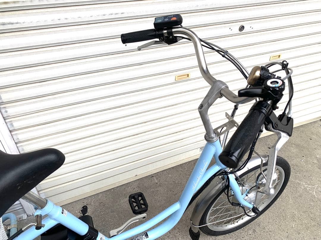 送料無料AshirakuCharlie電動三輪自転車20-16インチ動作確認済