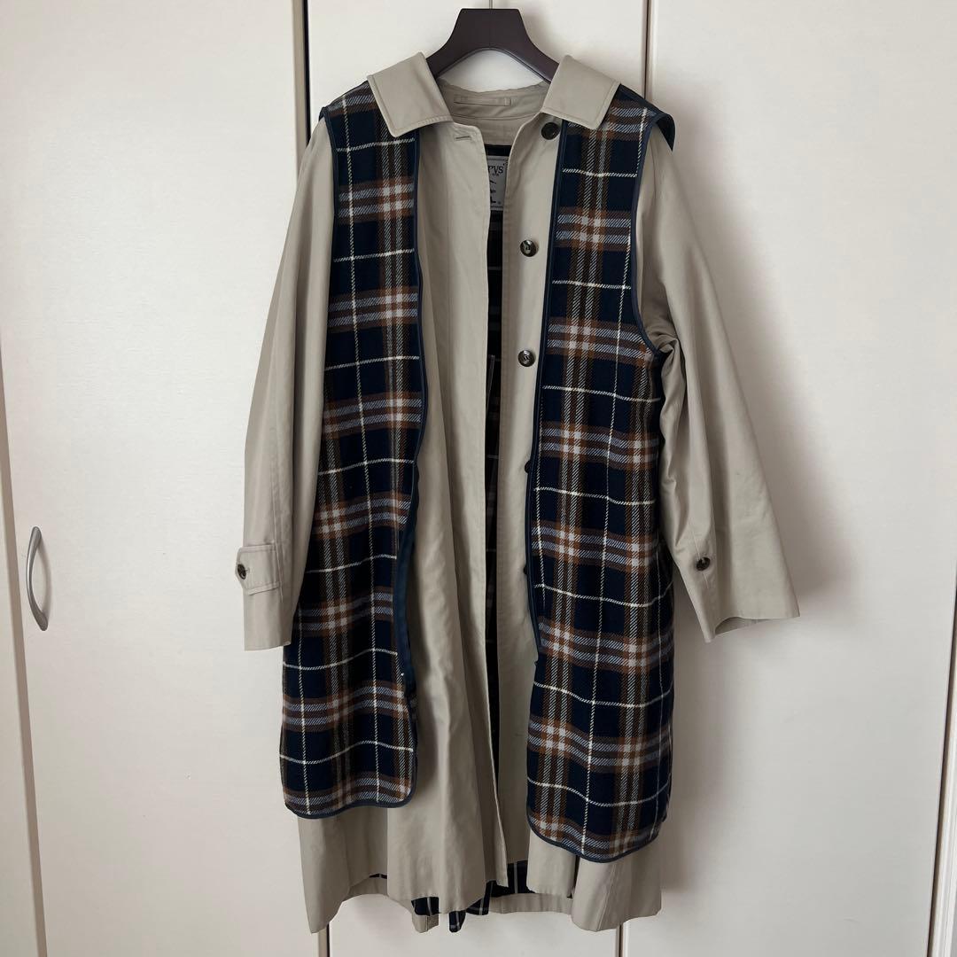 Burberry バーバリー　ステンカラー　ベージュ　ライナー　希少カラー　M