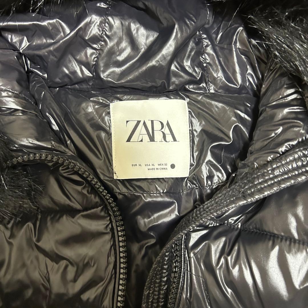 zaraダウンレディースxl