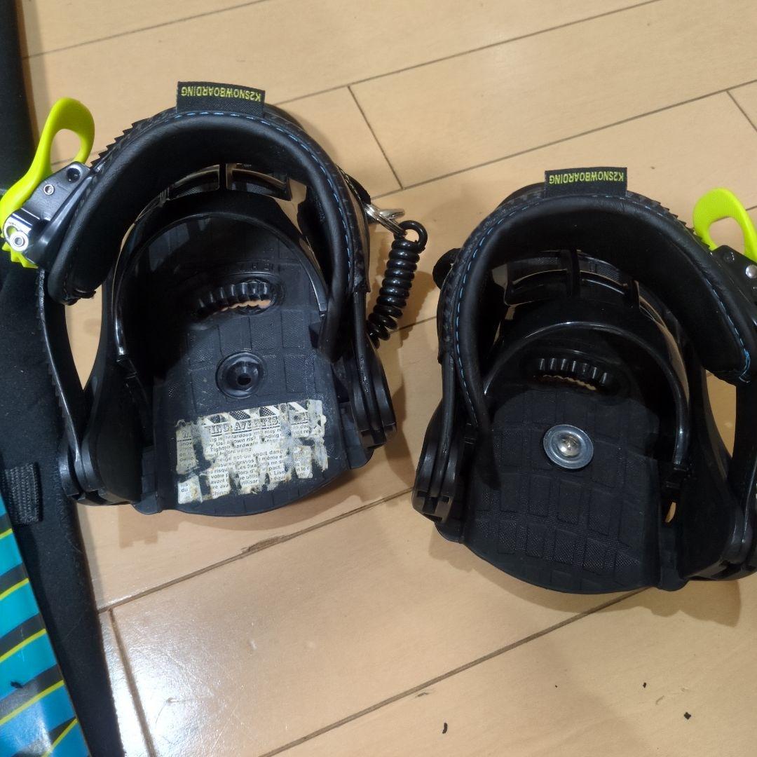 K2 スノーボード 板　ビンディングセット　100cm スノボ　キッズ