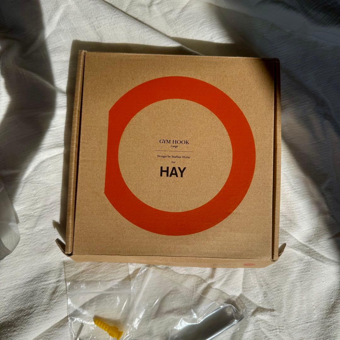 【新品未使用】HAY gymhook ジムフック　赤 L ヘイ