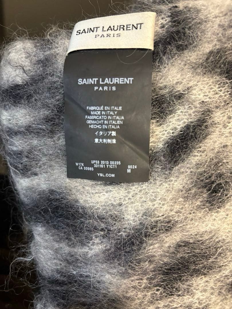 Saint Laurent サンローランパリ ベイビーキャット マフラー