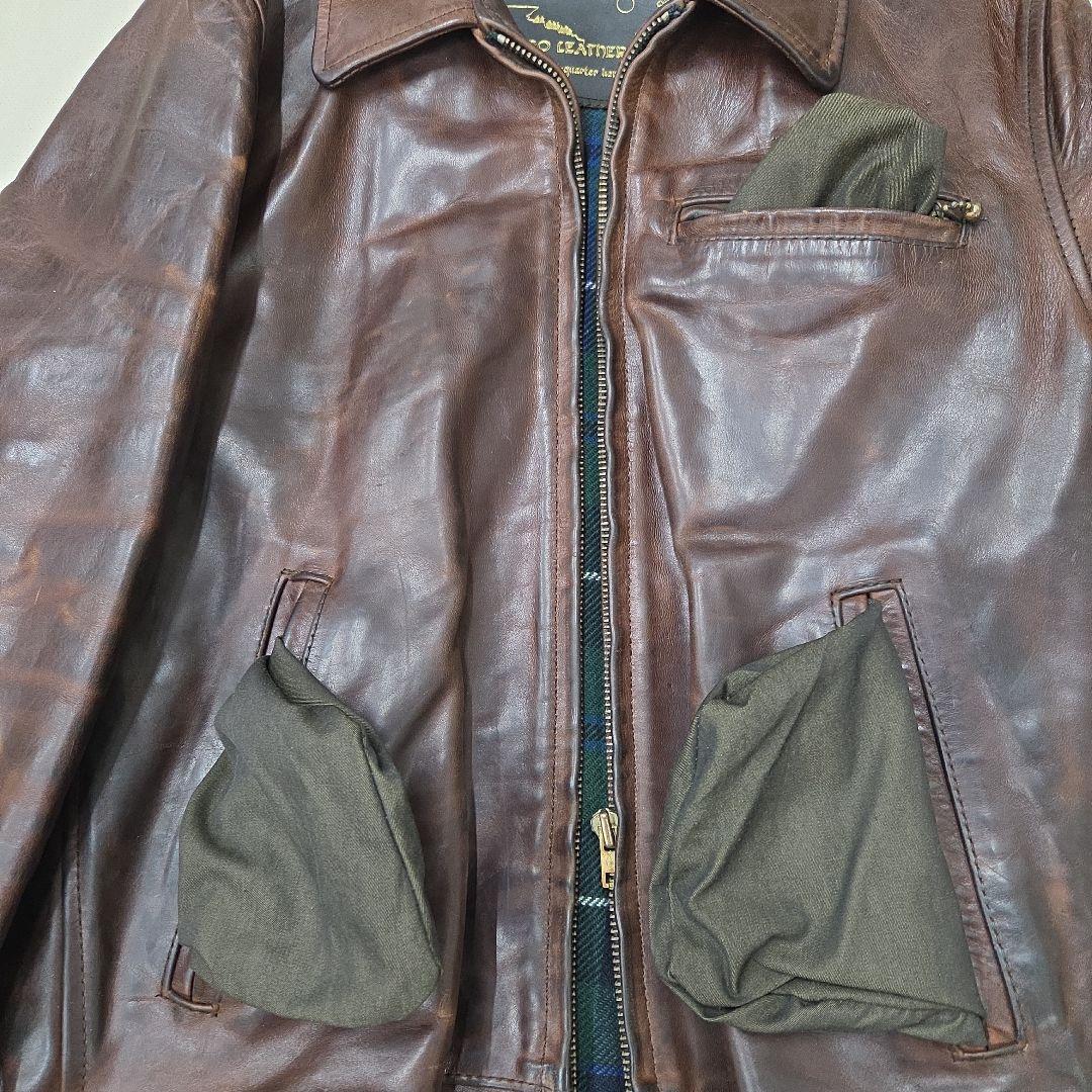 AERO LEATHER エアロレザー ホースハイド 馬革 革ジャン