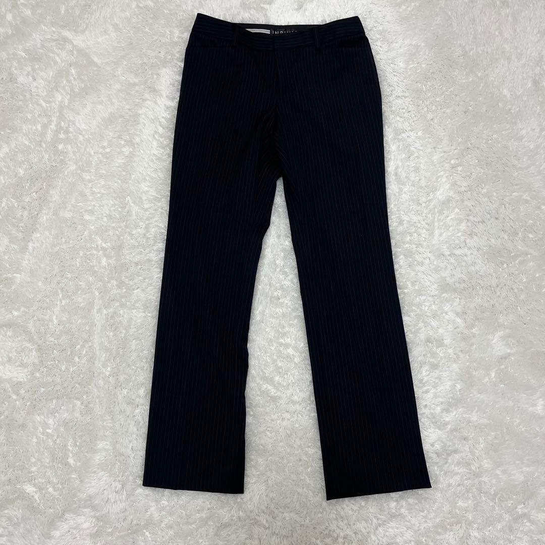 美品✨INDIVI (インディヴィ)ストライプスーツ セットアップ 3点セットM