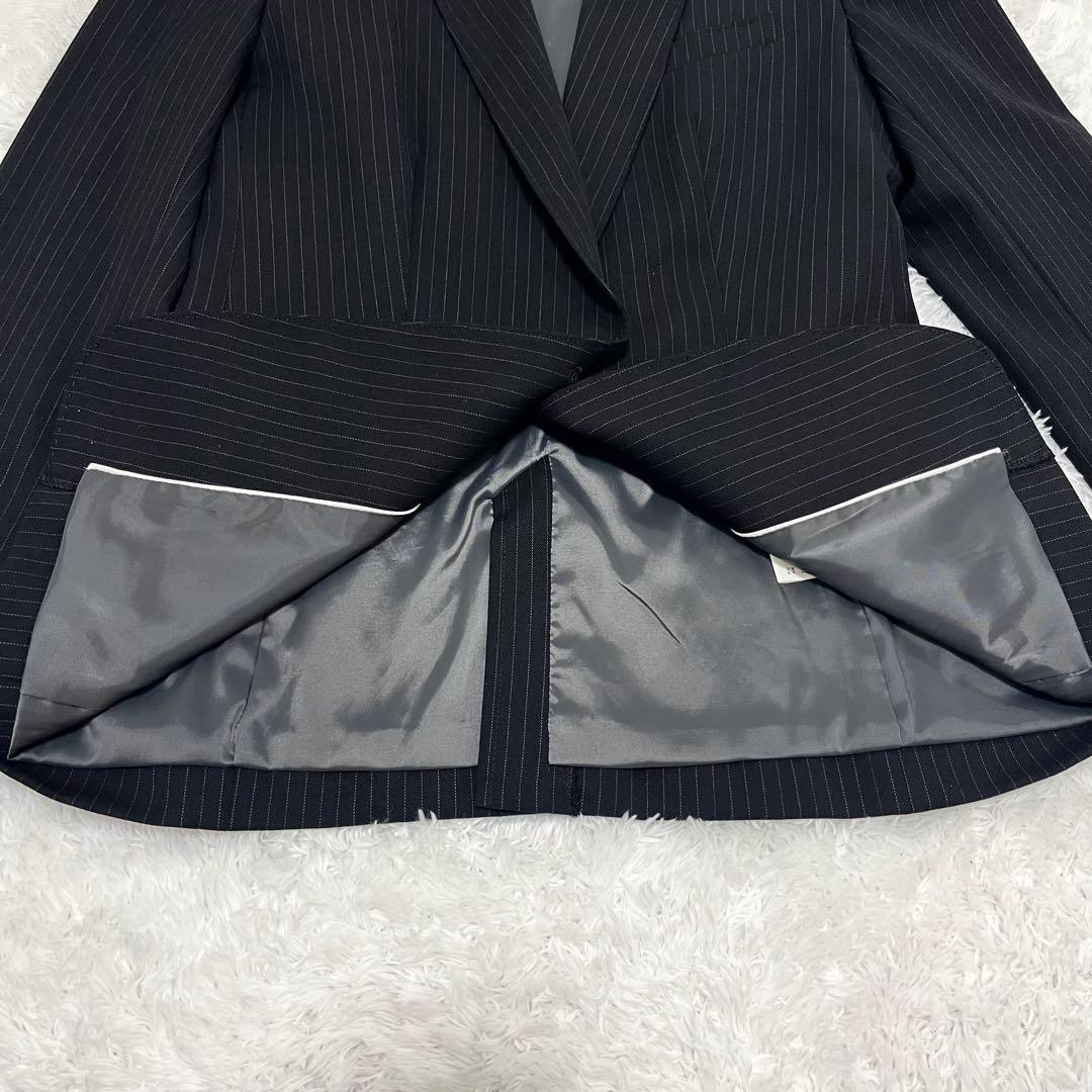 美品✨INDIVI (インディヴィ)ストライプスーツ セットアップ 3点セットM