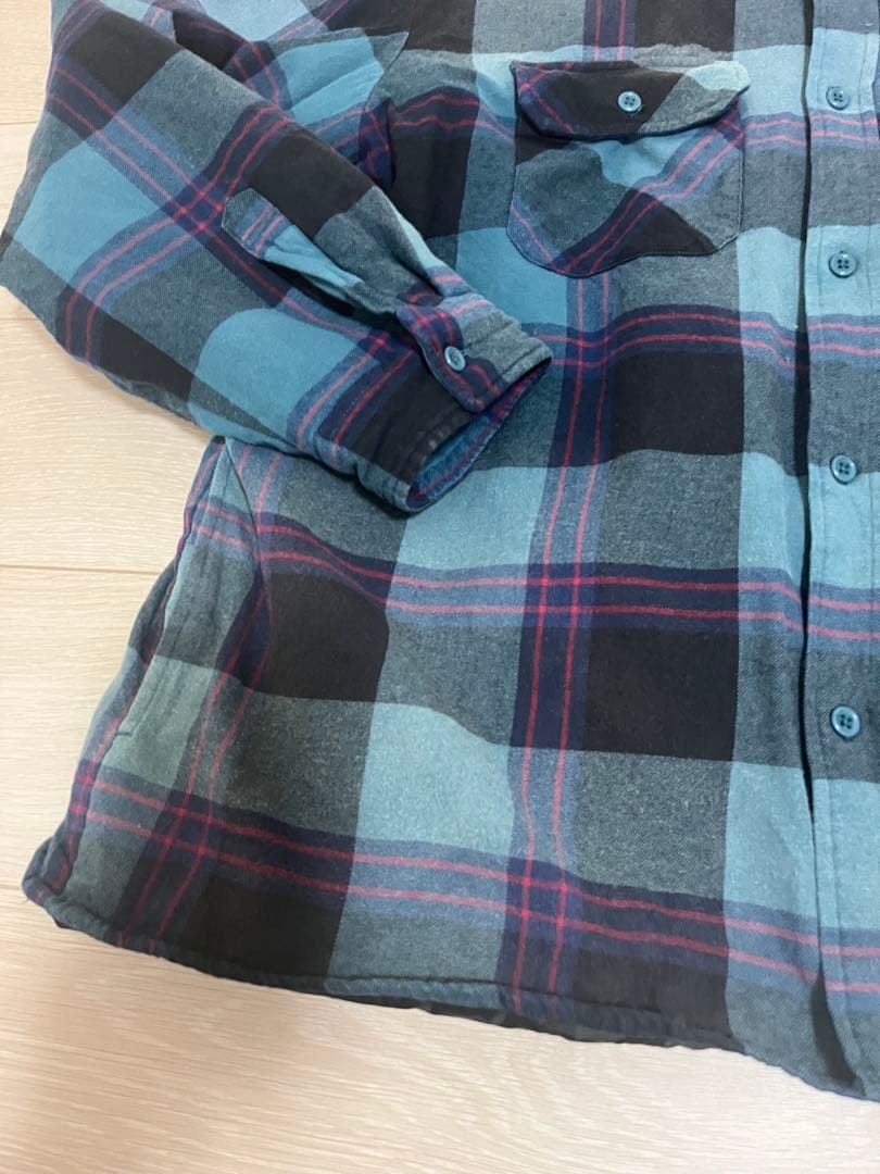 supreme quilted plaid shirt美品