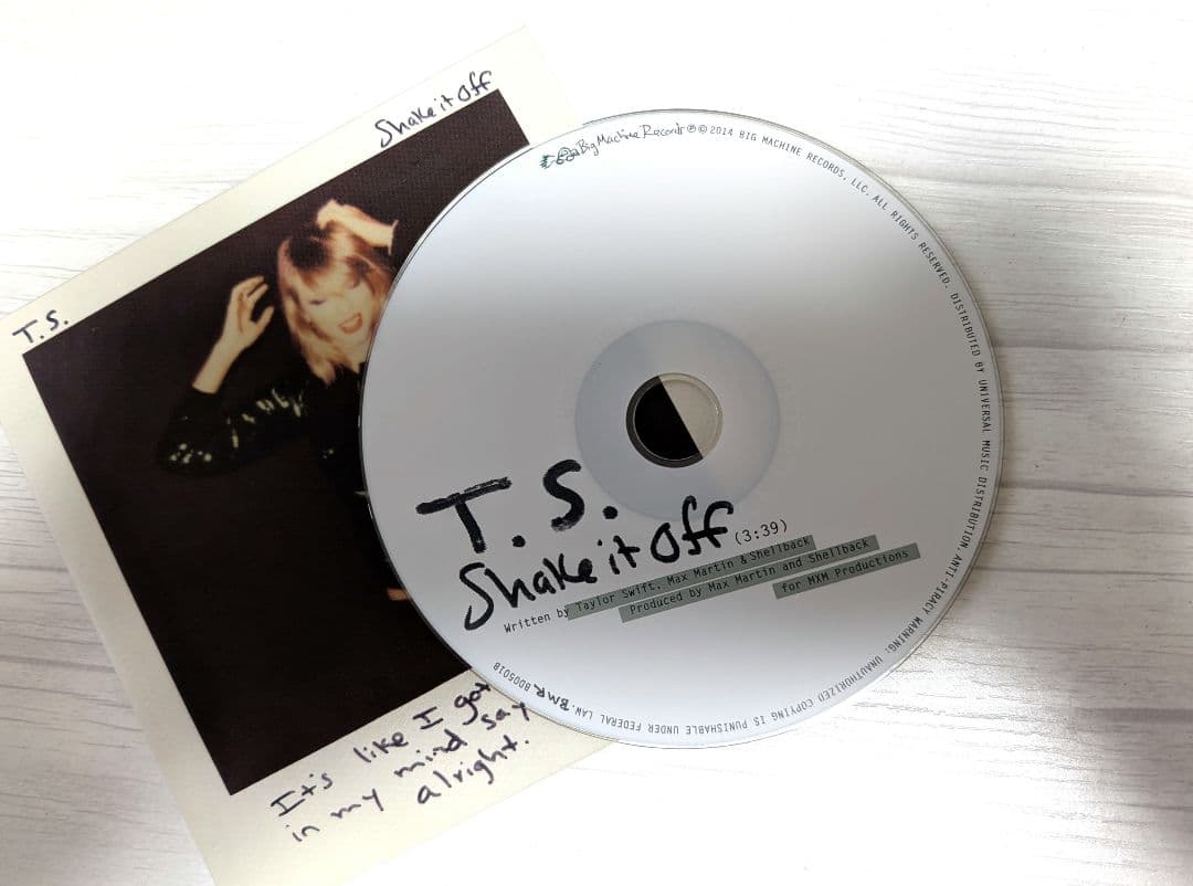 【レア】Taylor Swift Shake it Off シングルCD
