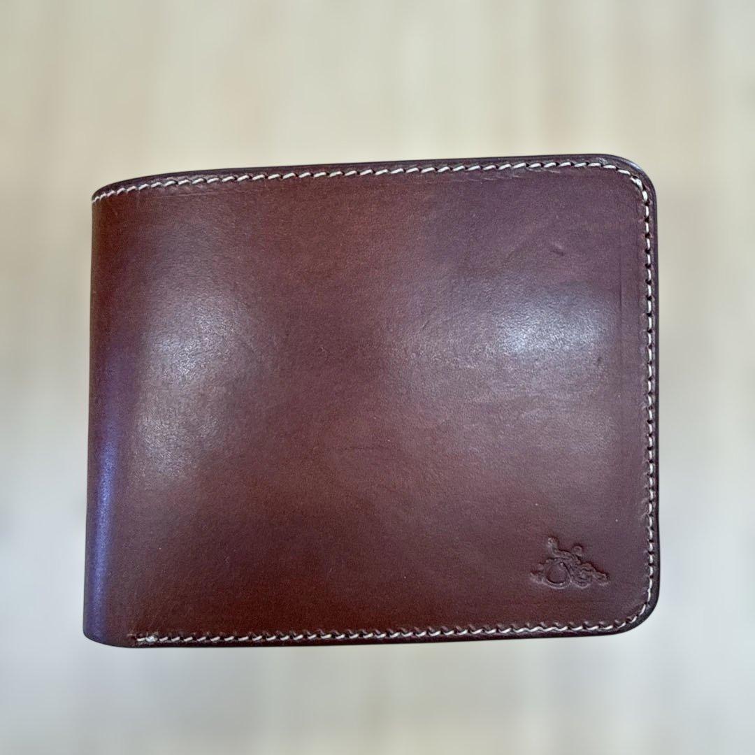 革蛸　　二つ折財布　隅櫻