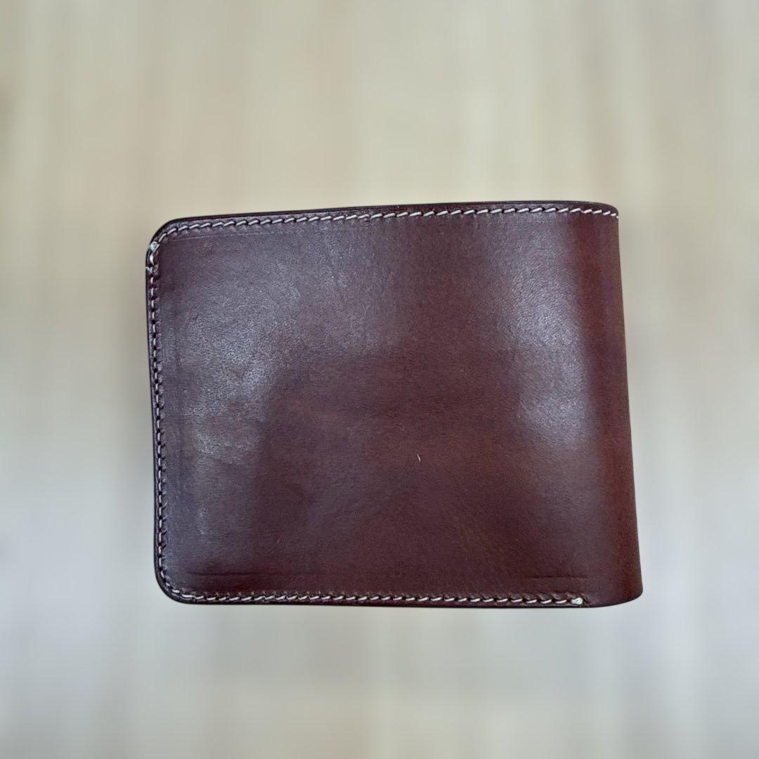 革蛸　　二つ折財布　隅櫻