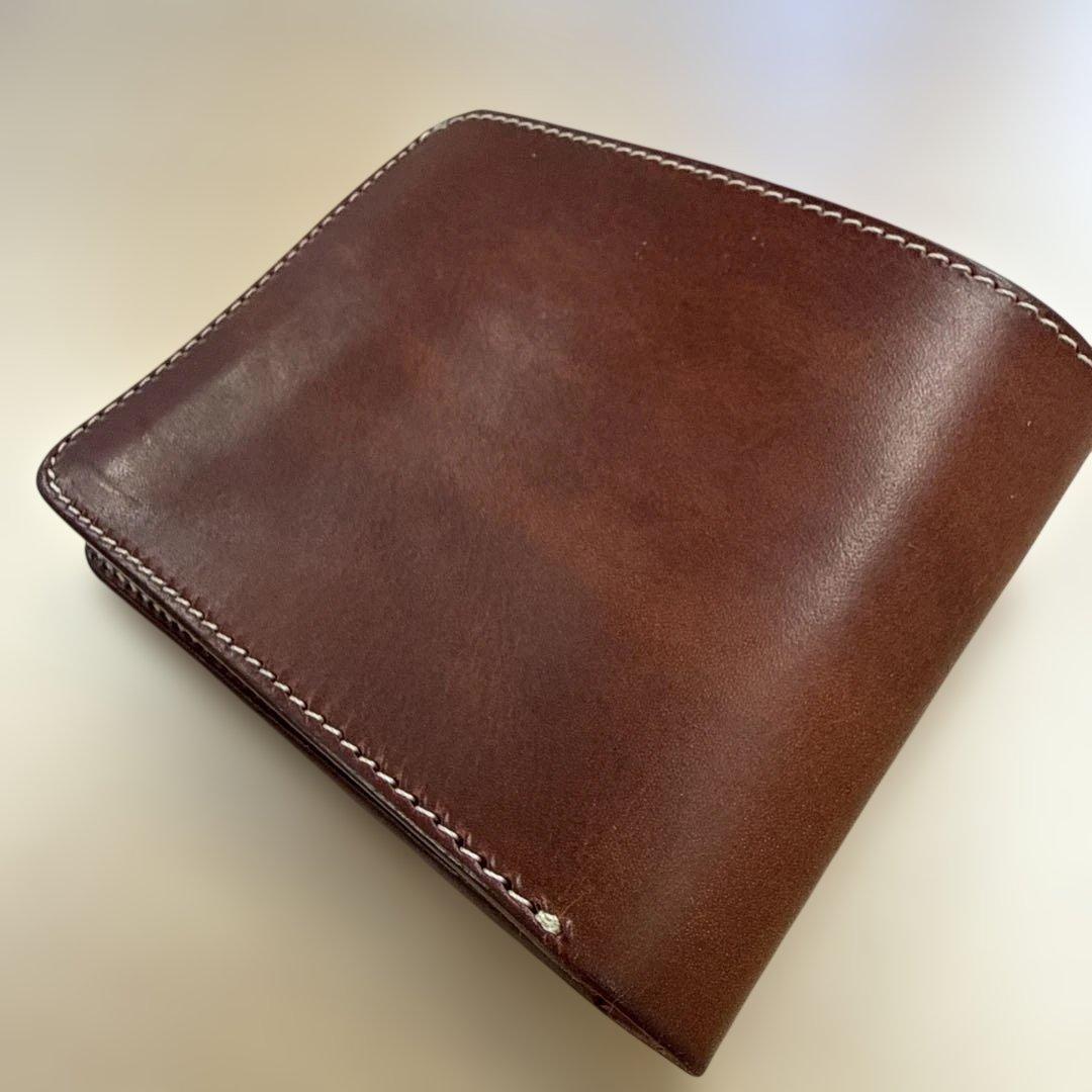 革蛸　　二つ折財布　隅櫻