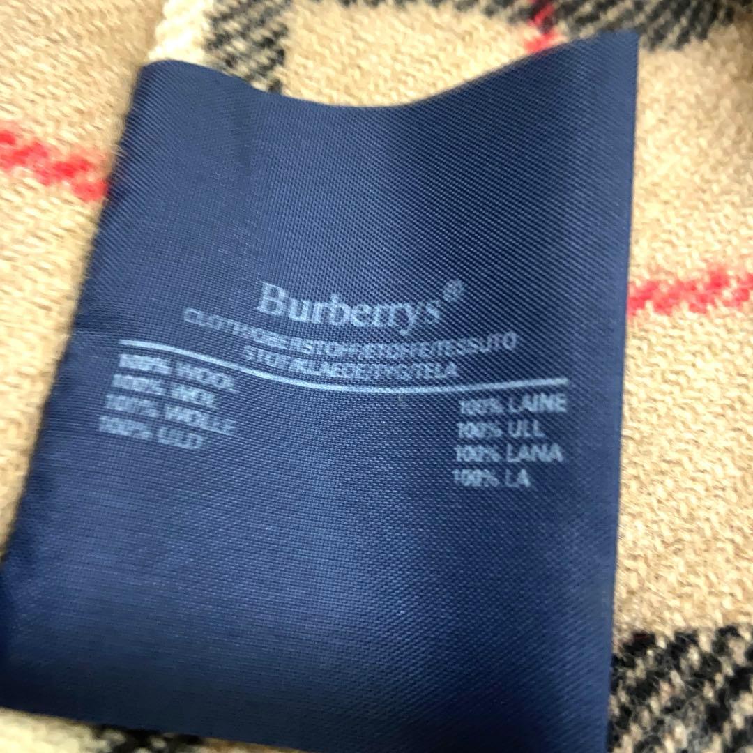 希少ヴィンテージバーバリーBURBERRYステンカラーコート　ノバチェック3L