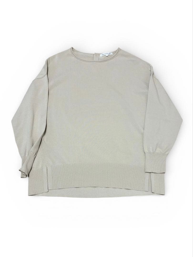 23区【洗える】ストレッチコットンポリエステル ニット　サイズ44