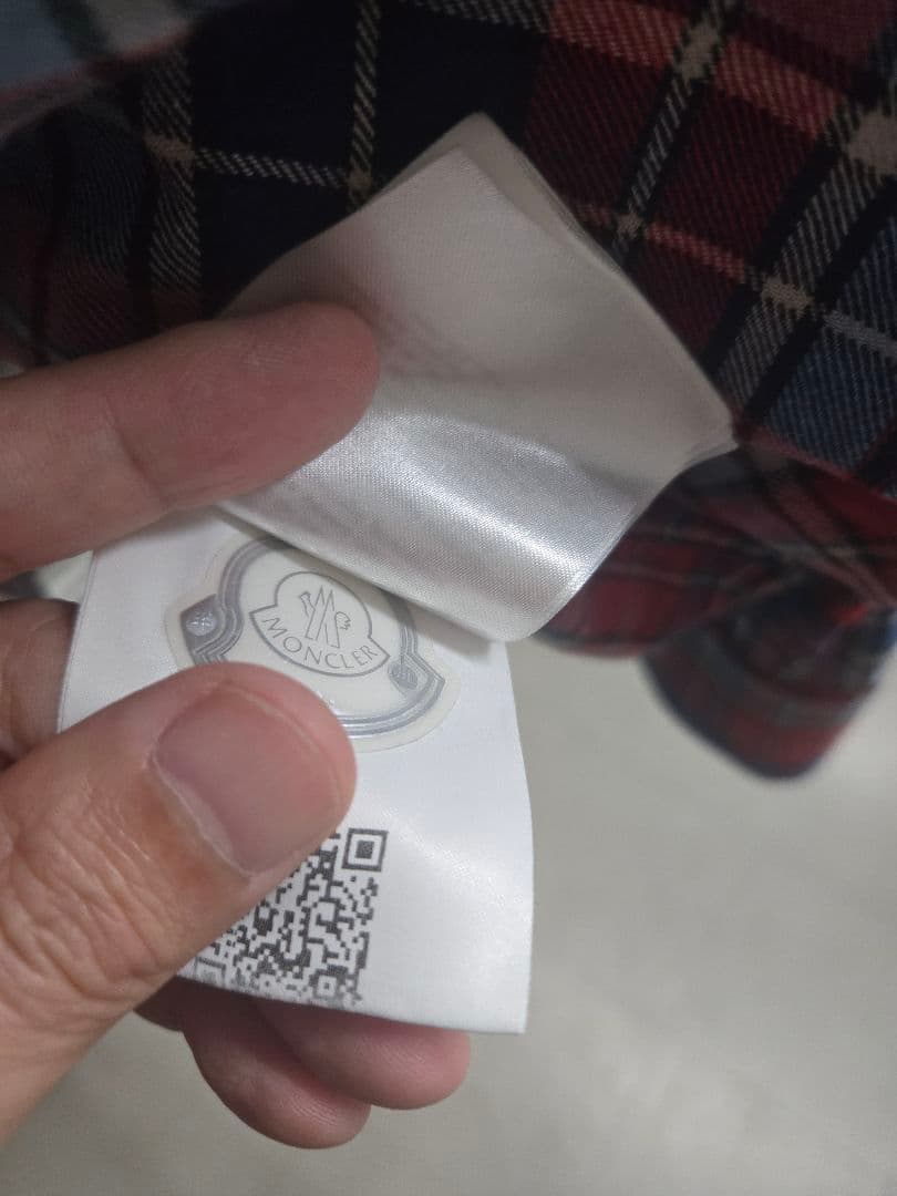MONCLER　モンクレール　チェックシャツ