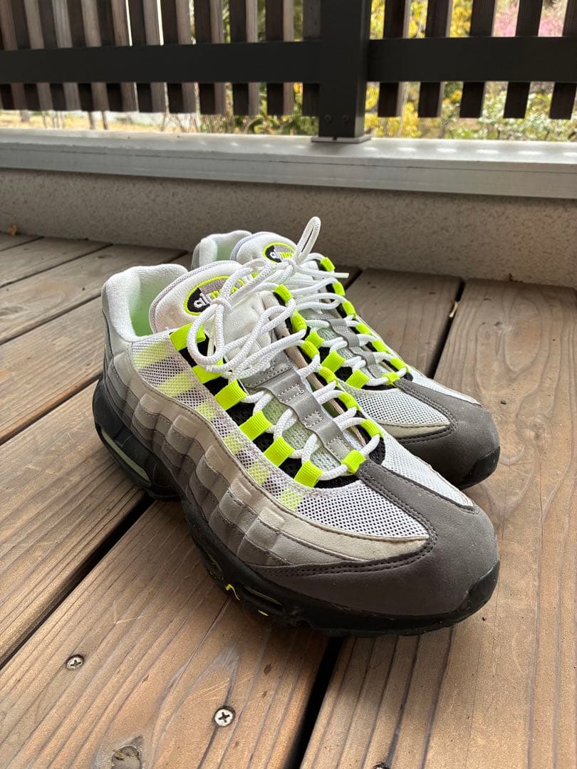 美品！エアマックス95 NIKE イエローグラデ AIRMAX95