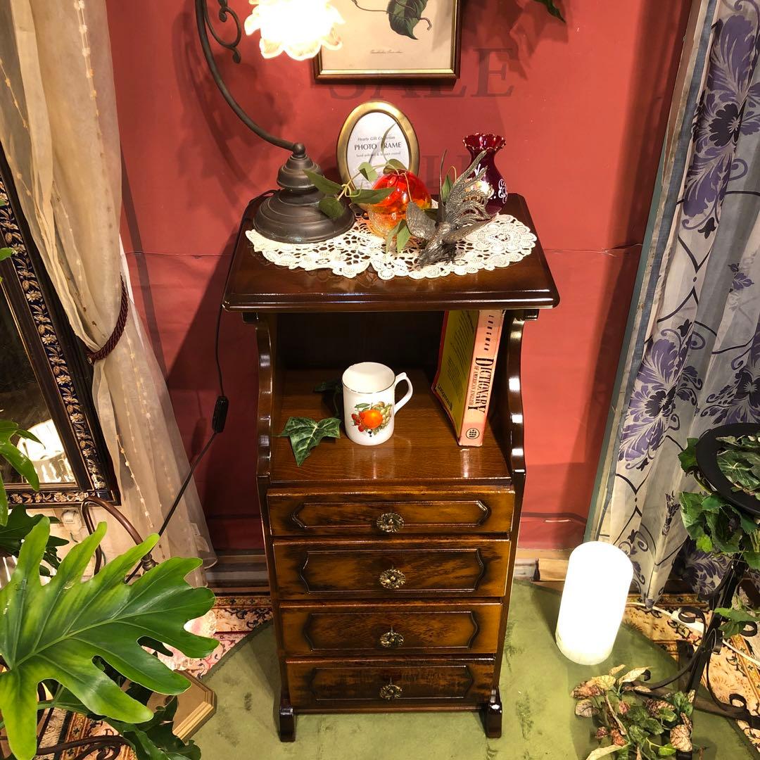 りおちゃんママ Sale ヴィンテージ カリモク　コロニアルキャビネット