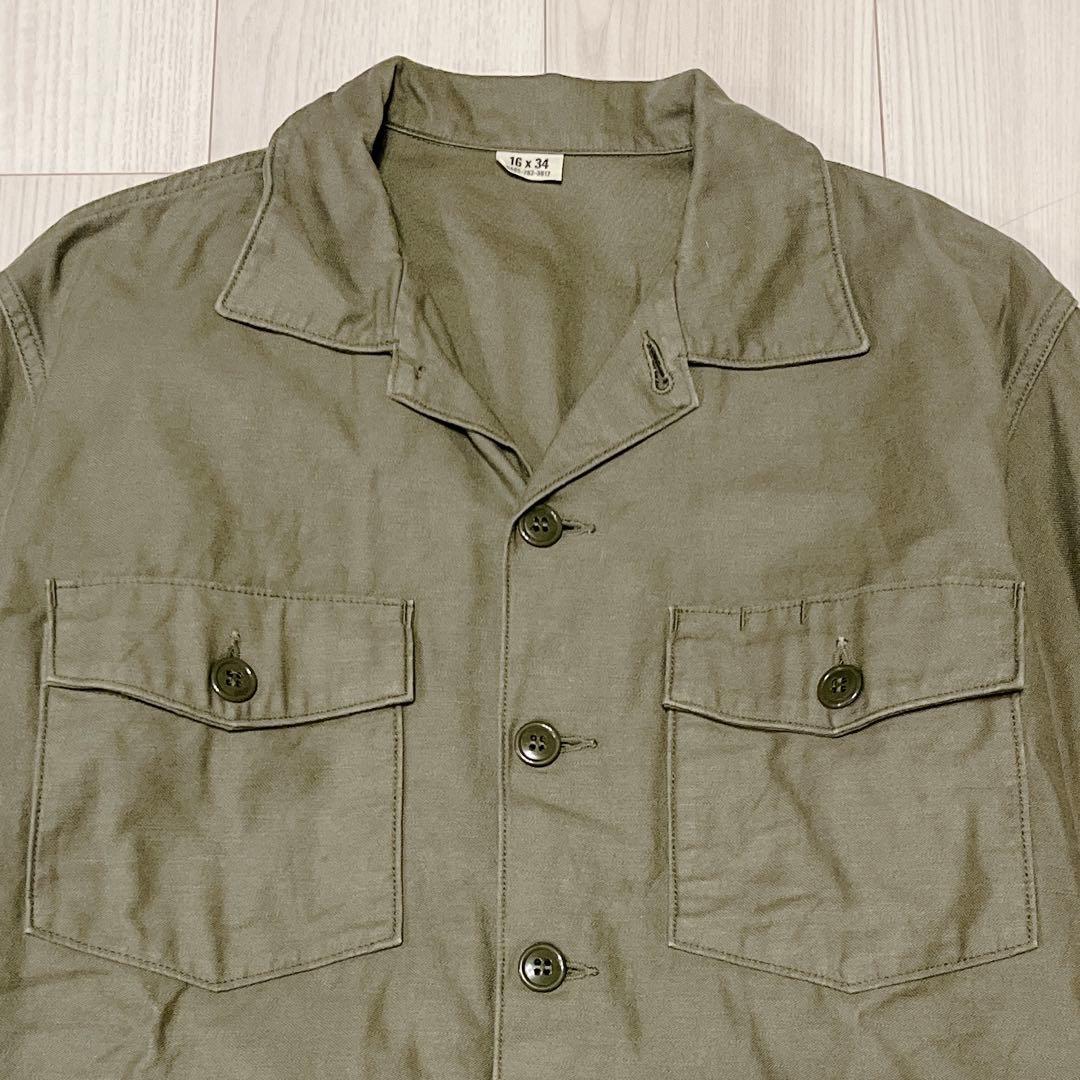 希少 TOYS McCOY 107 COTTON ユーティリティシャツ 長袖