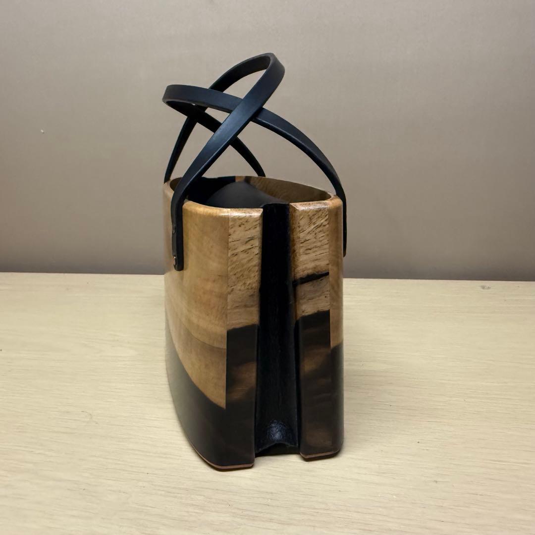 【未使用品】熊野洞 KUMANODO 高級寄木バッグ 着物 和装