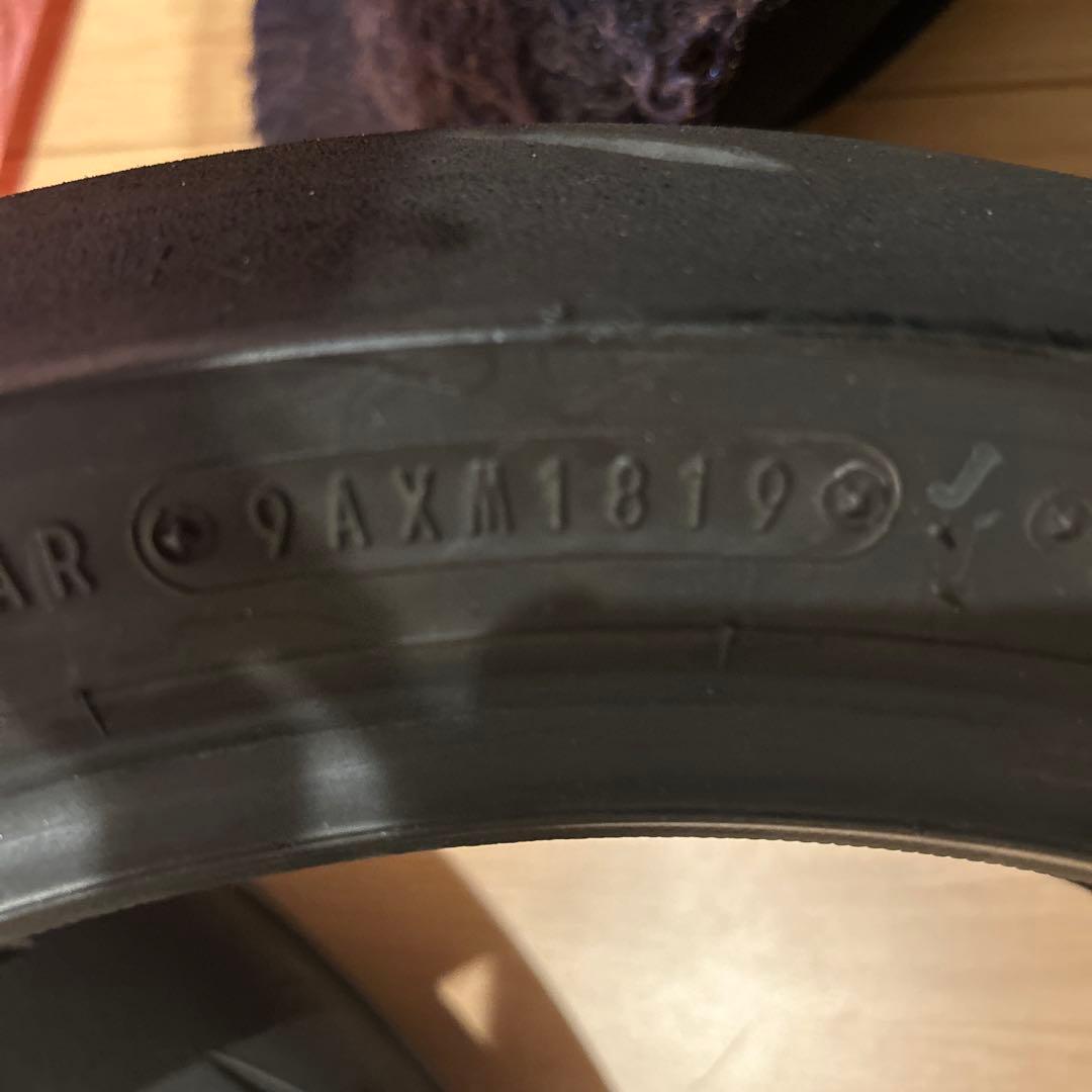 DUNLOPダンロップ　バイク2輪タイヤ　150/60R17 2本セット中古