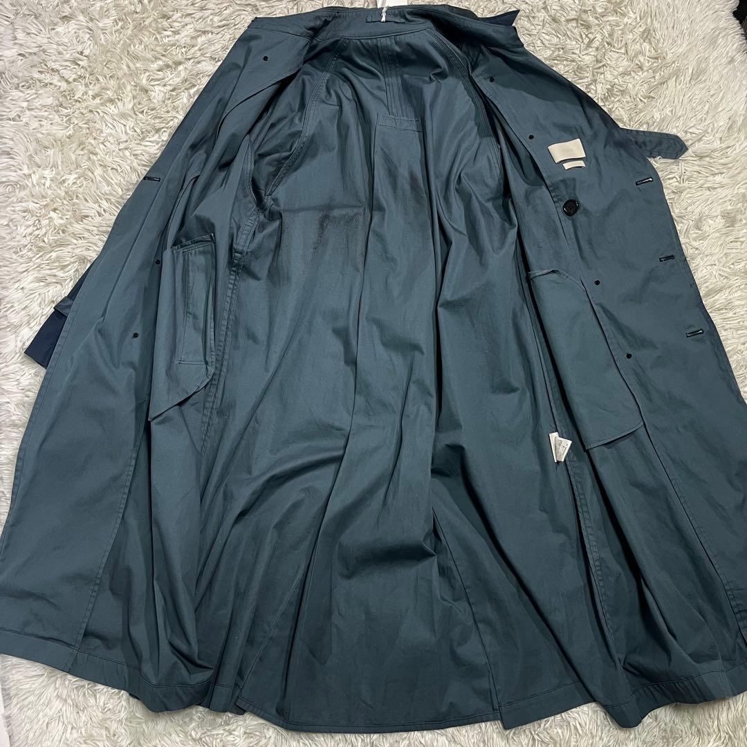 【新品タグ付き】YOKE ヨーク　SPRAY PRINTED TRENCH SP